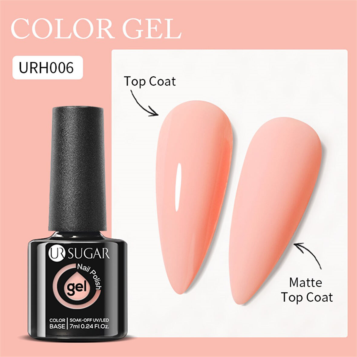 Ursugar kalıcı oje 7 ml URH006 (54169)