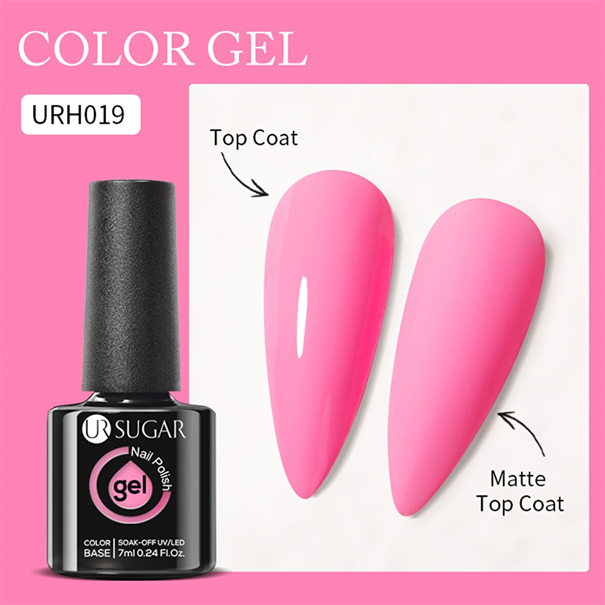 Ursugar kalıcı oje 7 ml URH019 (54169)