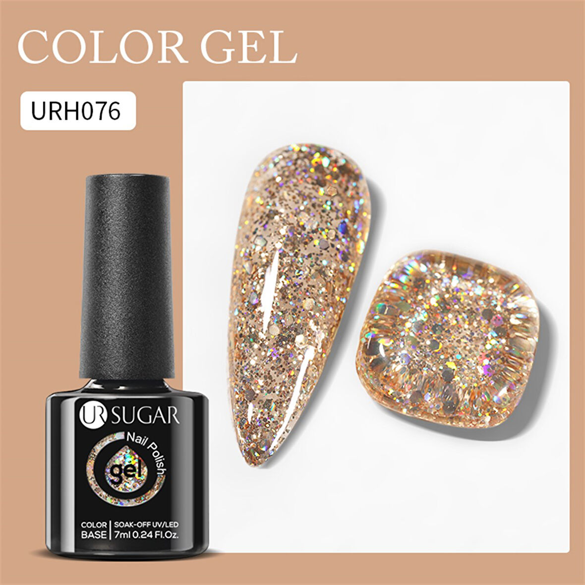 Ursugar kalıcı oje 7 ml URH076 (54169)