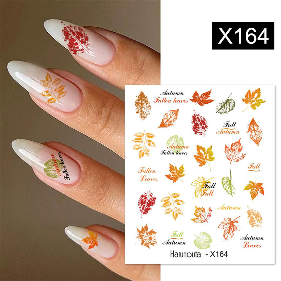 Su transferli nail art sticker X164 (55344-19)