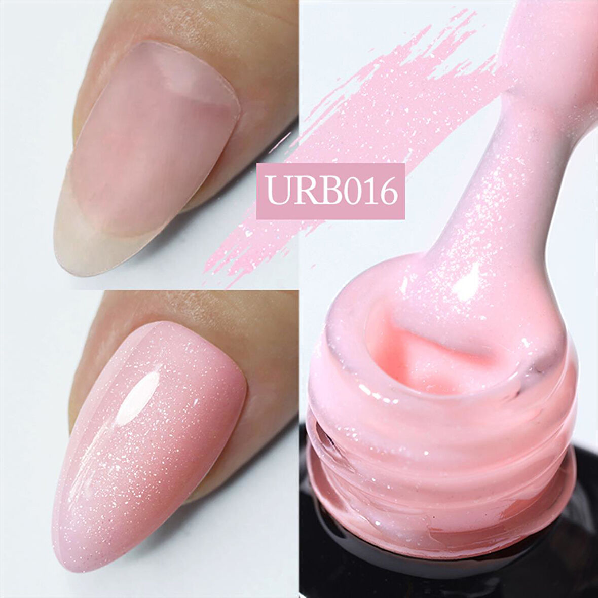 Ursugar Glitter Rubber Base jel URB016 (55028-02)