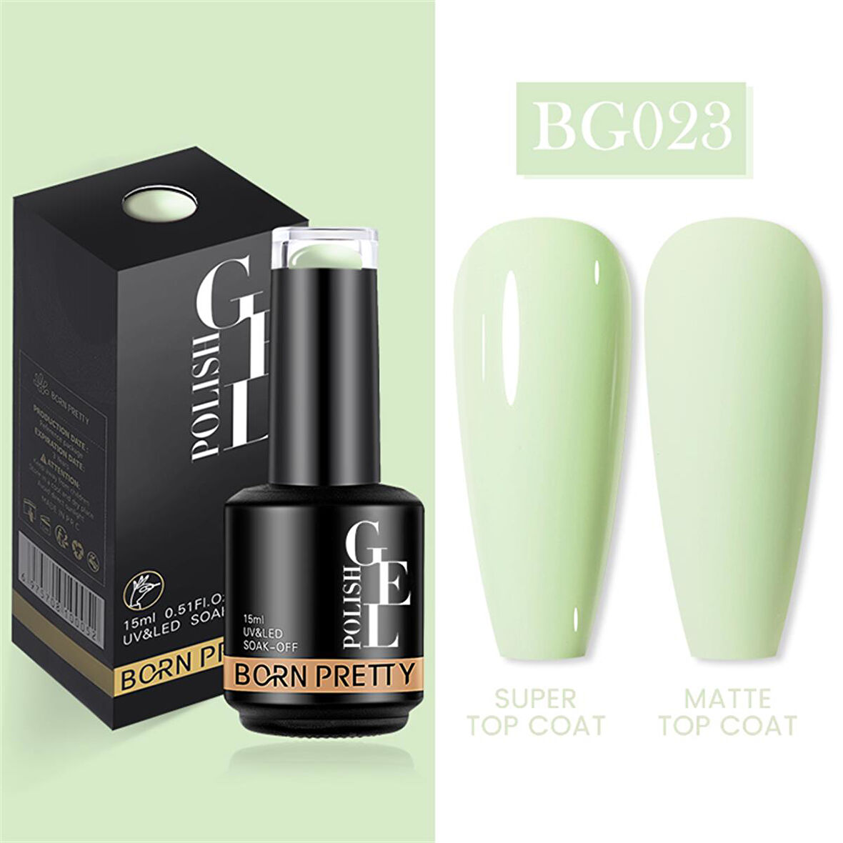 Born Pretty 15 ml kalıcı oje BG023 (55933)