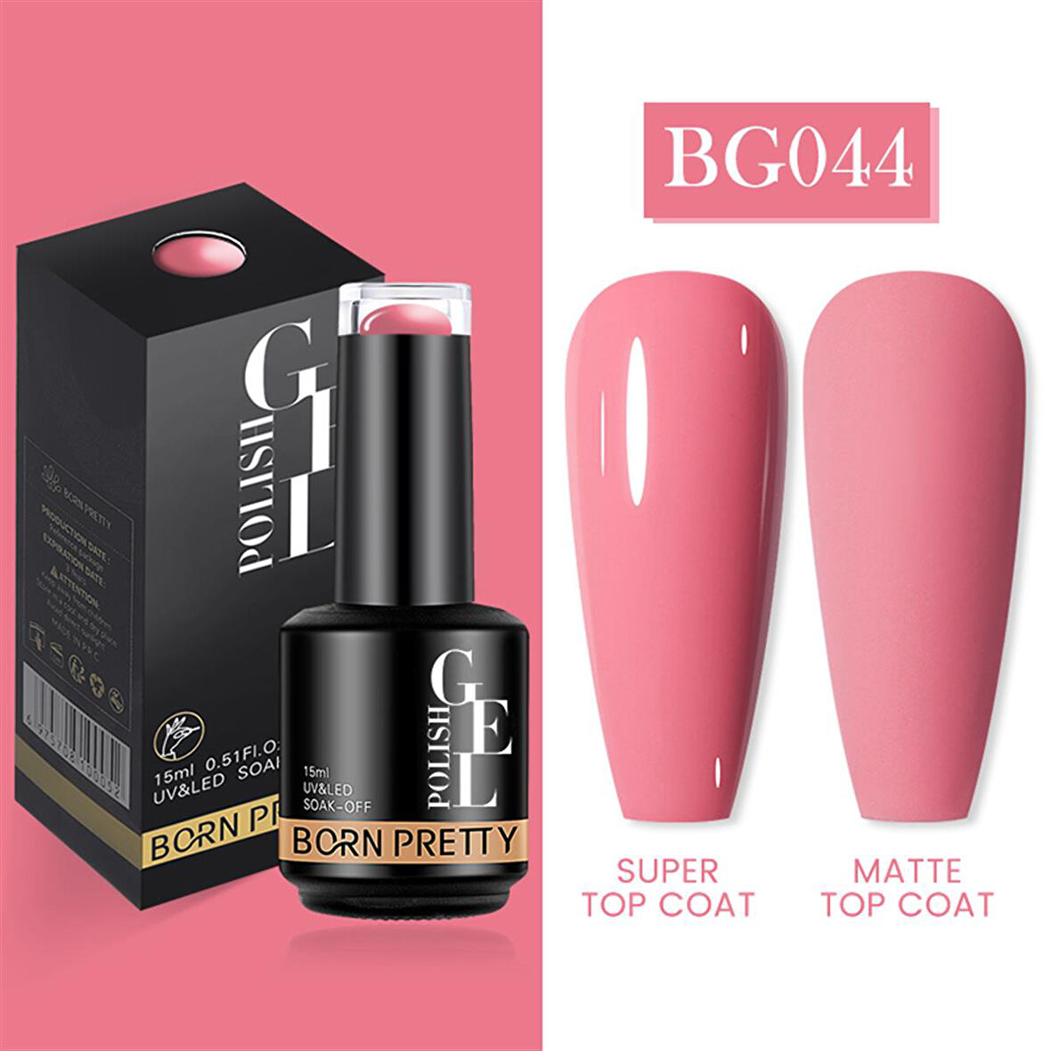 Born Pretty 15 ml kalıcı oje BG044 (55933)