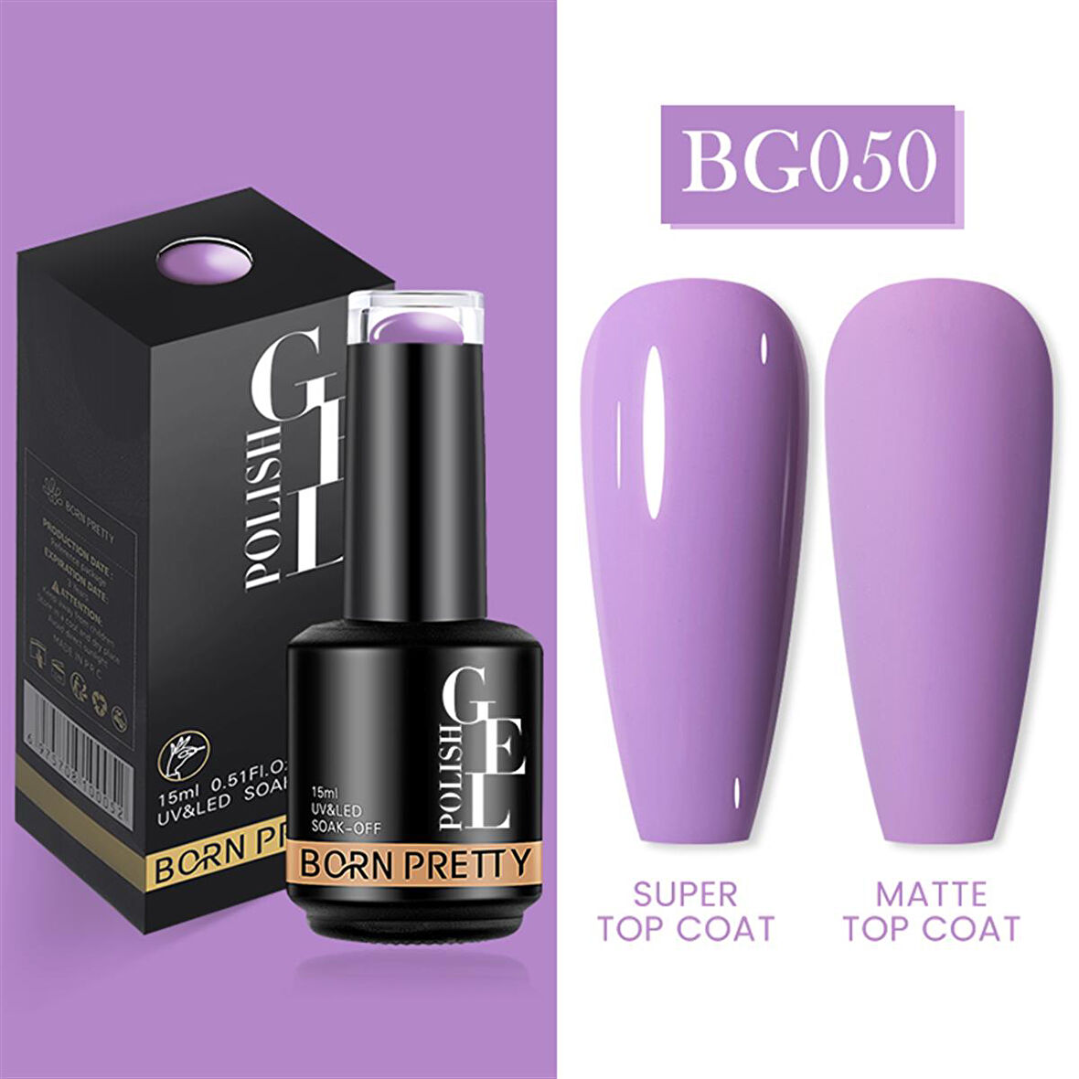 Born Pretty 15 ml kalıcı oje BG050 (55933)