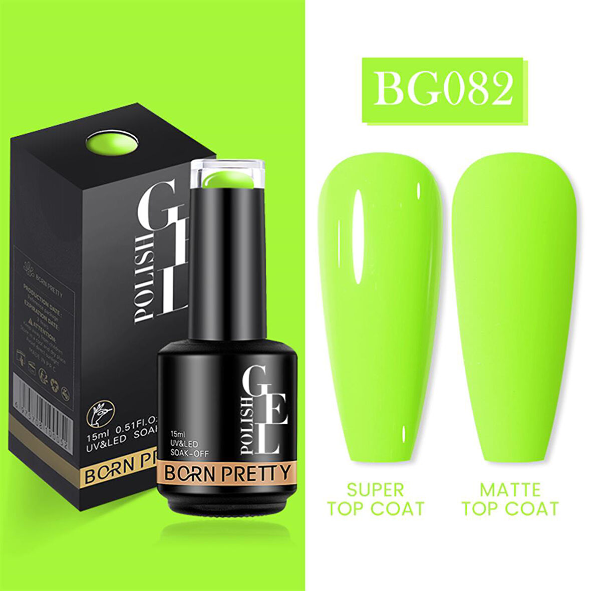Born Pretty 15 ml kalıcı oje BG082 (55933)