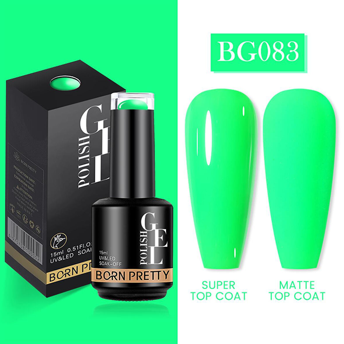 Born Pretty 15 ml kalıcı oje BG083 (55933)