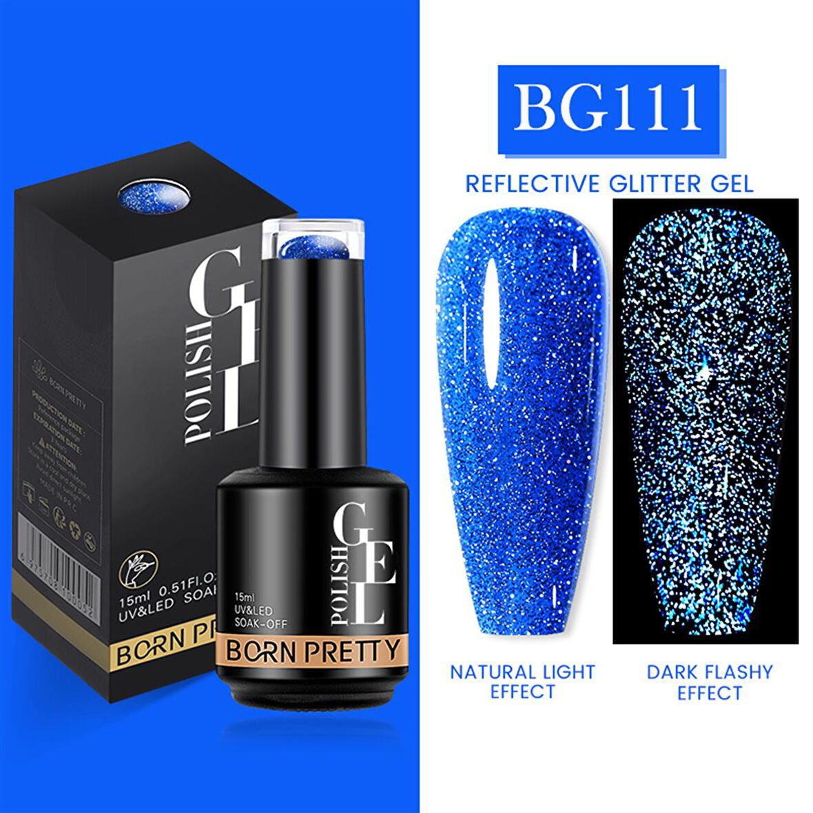 Born Pretty 15 ml kalıcı oje BG111 (55933)