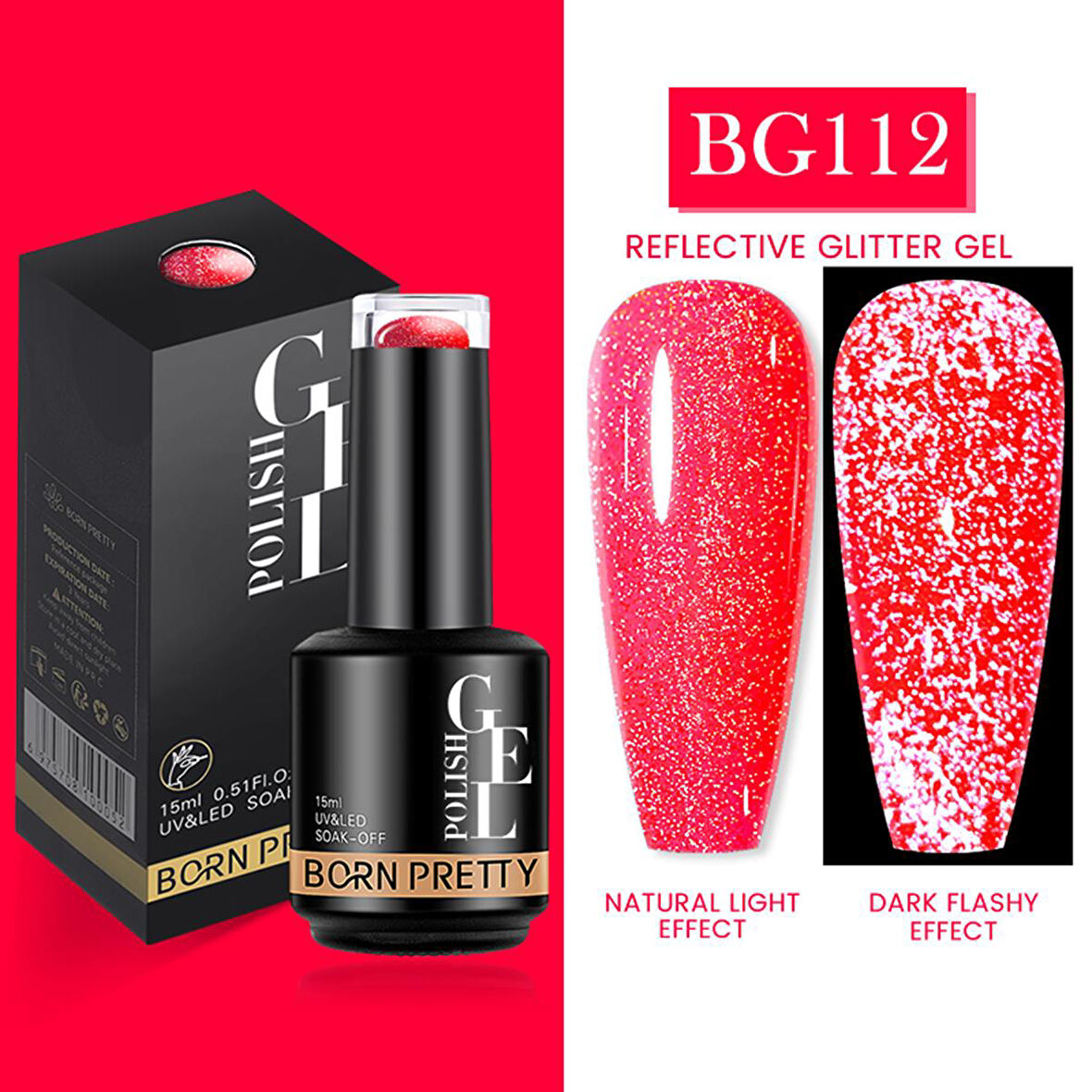 Born Pretty 15 ml kalıcı oje BG112 (55933)