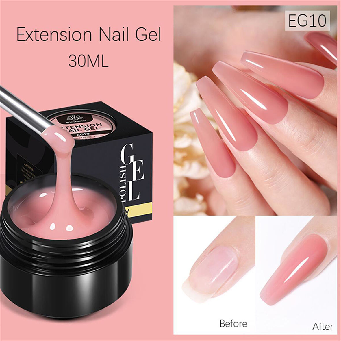 BORN PRETTY 30ml Extension Nail Gel EG10 (56043)