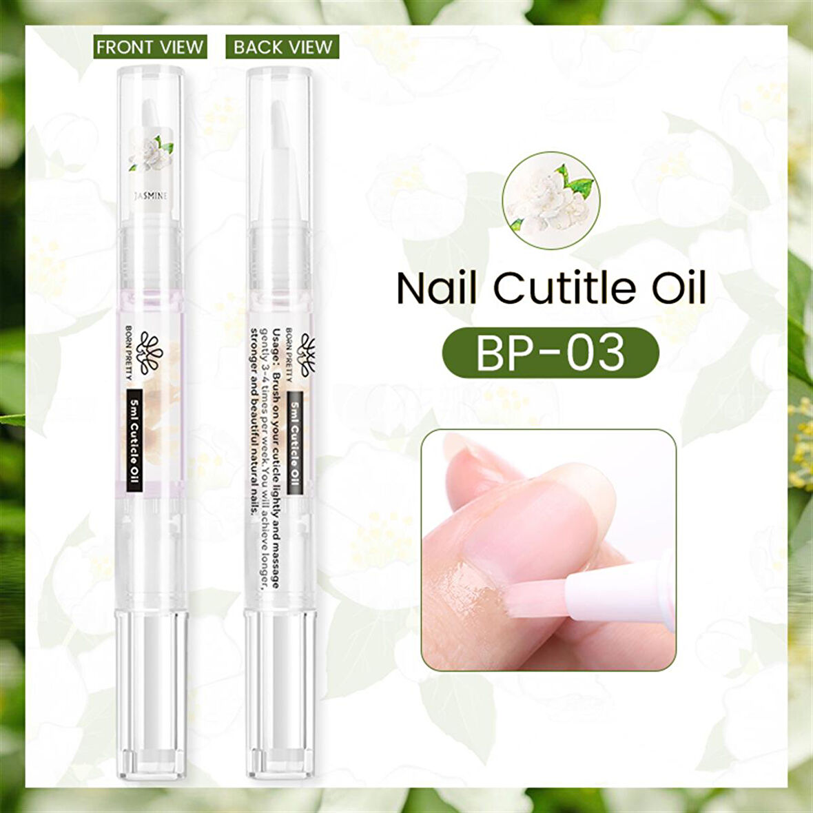 Born Pretty Cuticle oil pen BP-03 Yasemin (Bakım yağı) 56000