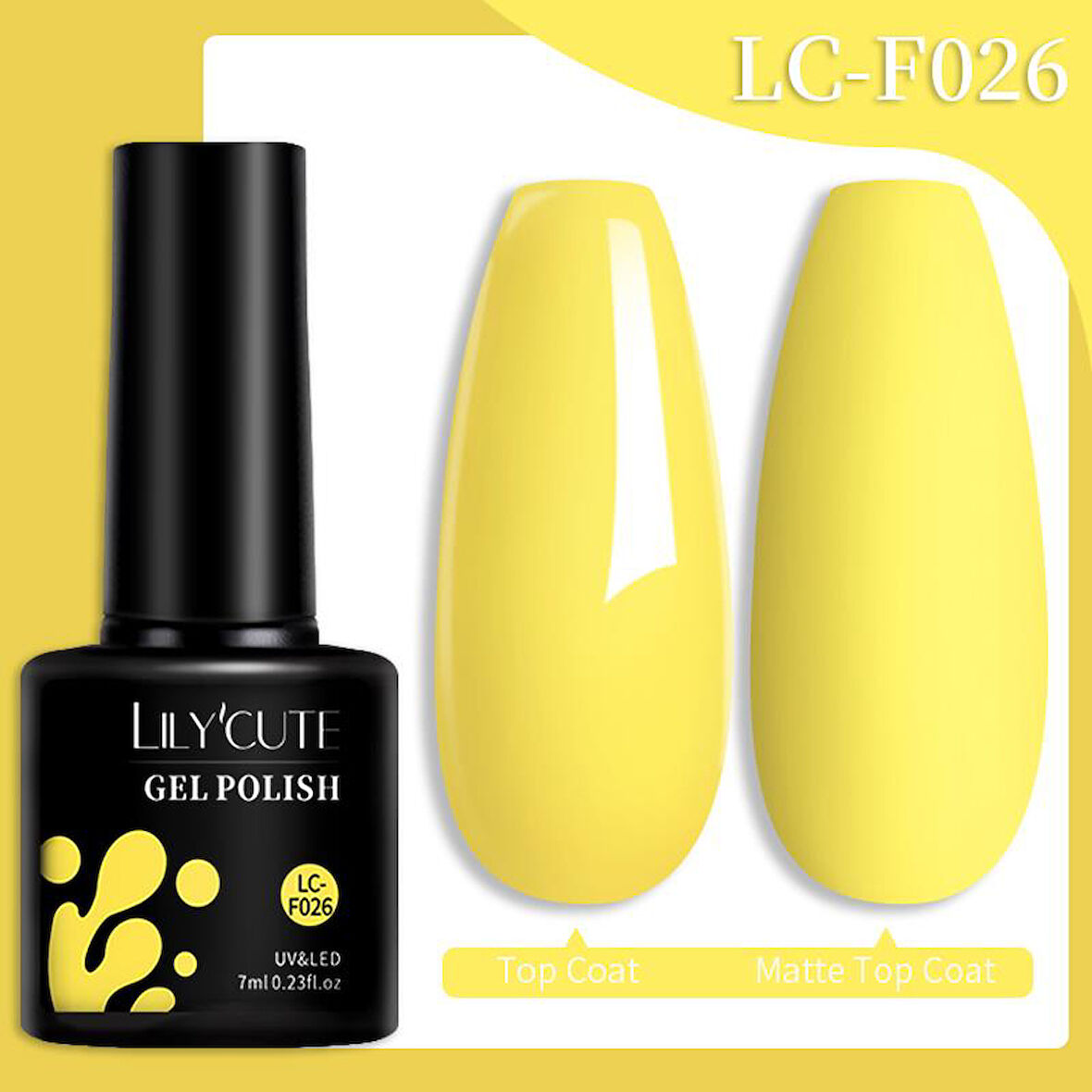 Kalıcı oje 7 ml LC-F026 (54194)