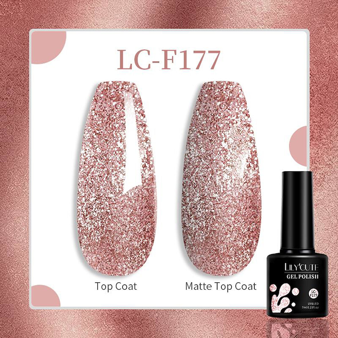 Kalıcı oje 7 ml LC-F177 (56783)