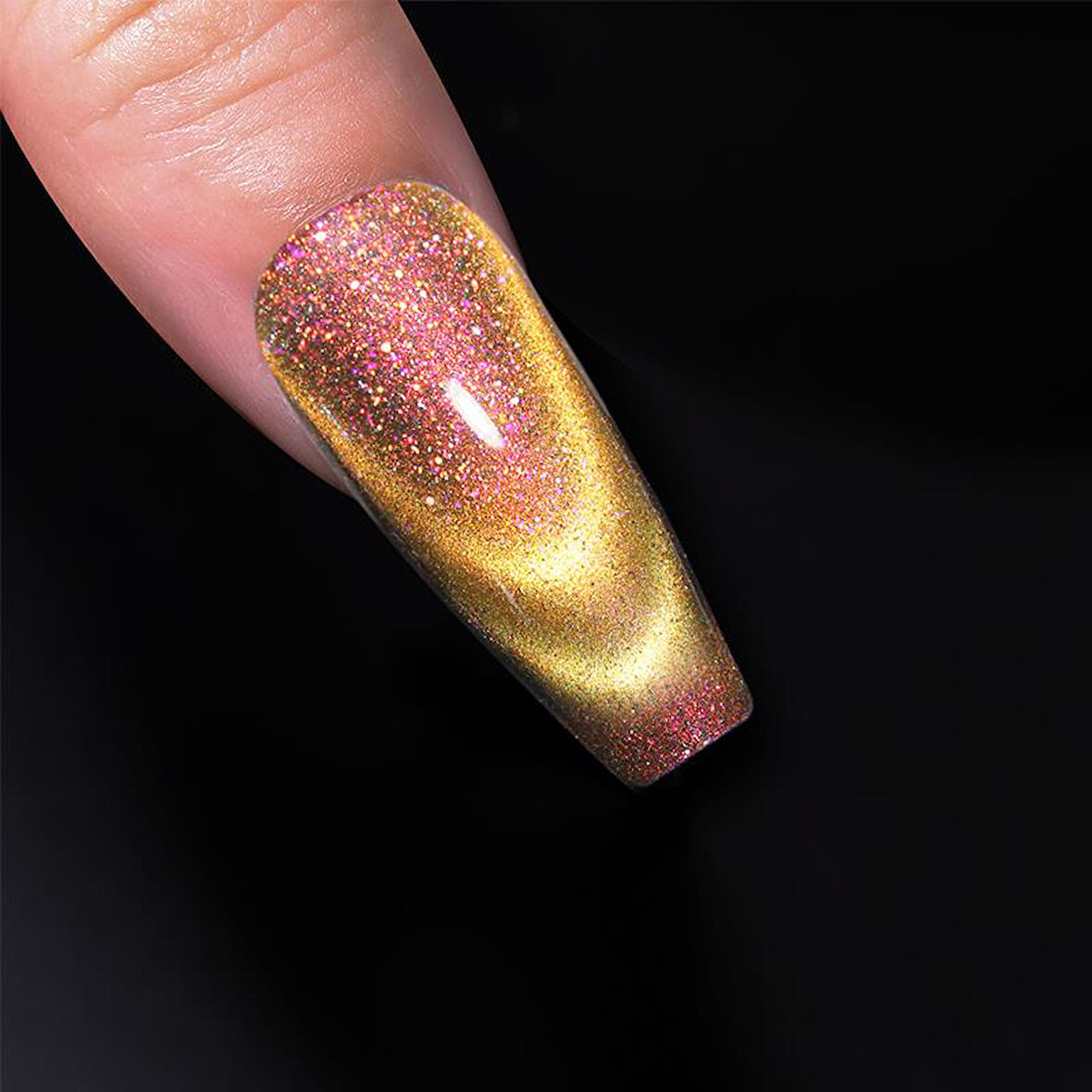 BORN PRETTY 15ml Hema Free Rainbow Reflective Kedi Gözü Kalıcı oje T004 (58695)