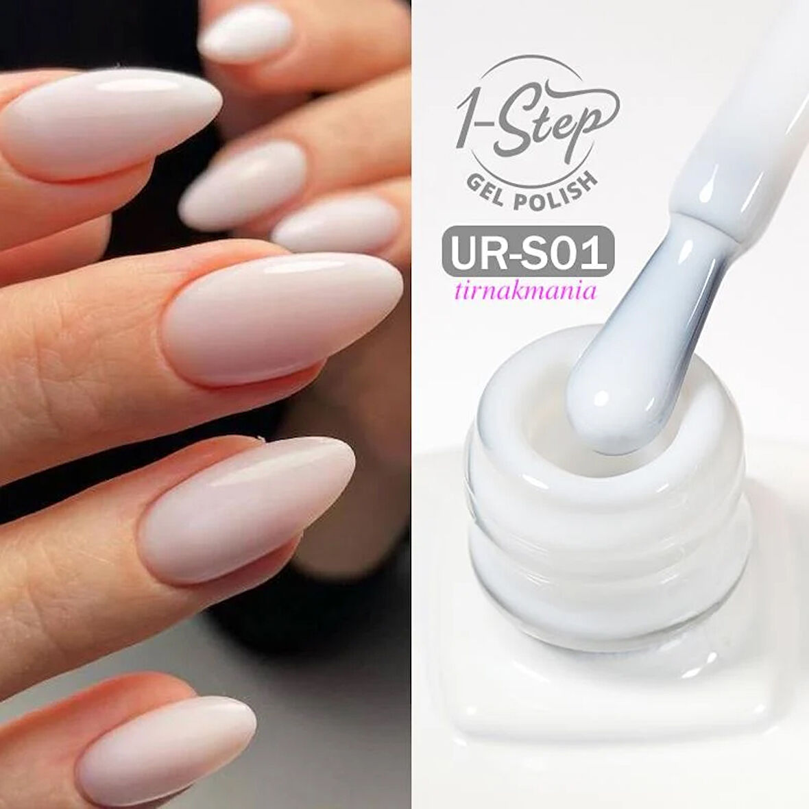 URSUGAR 12 ml 3in1 Kalıcı Oje UR-S01 (60018)