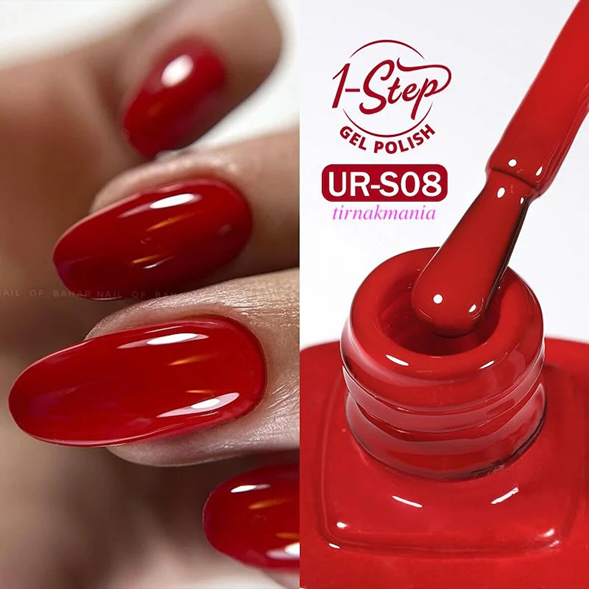 URSUGAR 12 ml 3in1 Kalıcı Oje UR-S08 (60018)