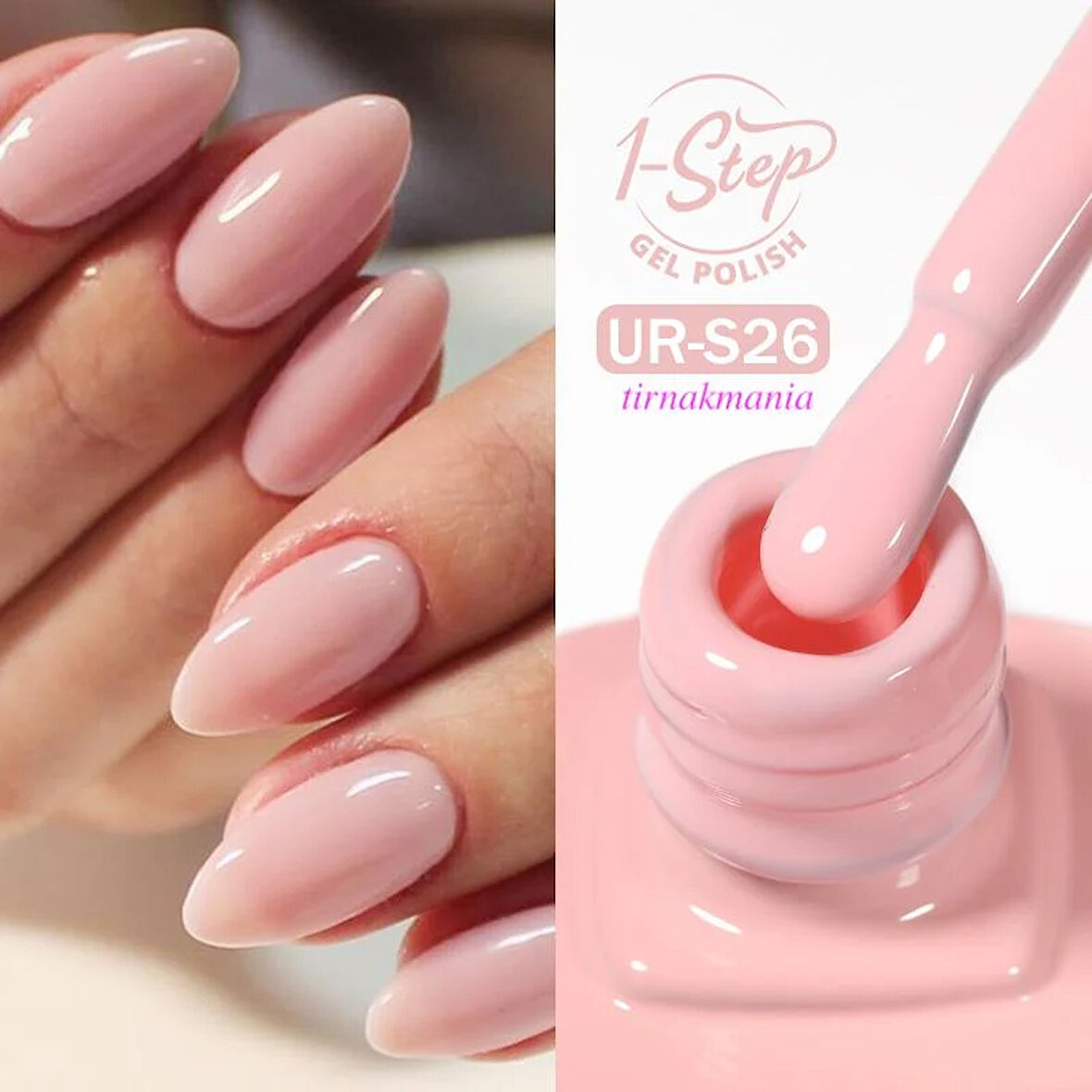 URSUGAR 12 ml 3in1 Kalıcı Oje UR-S26 (60018)