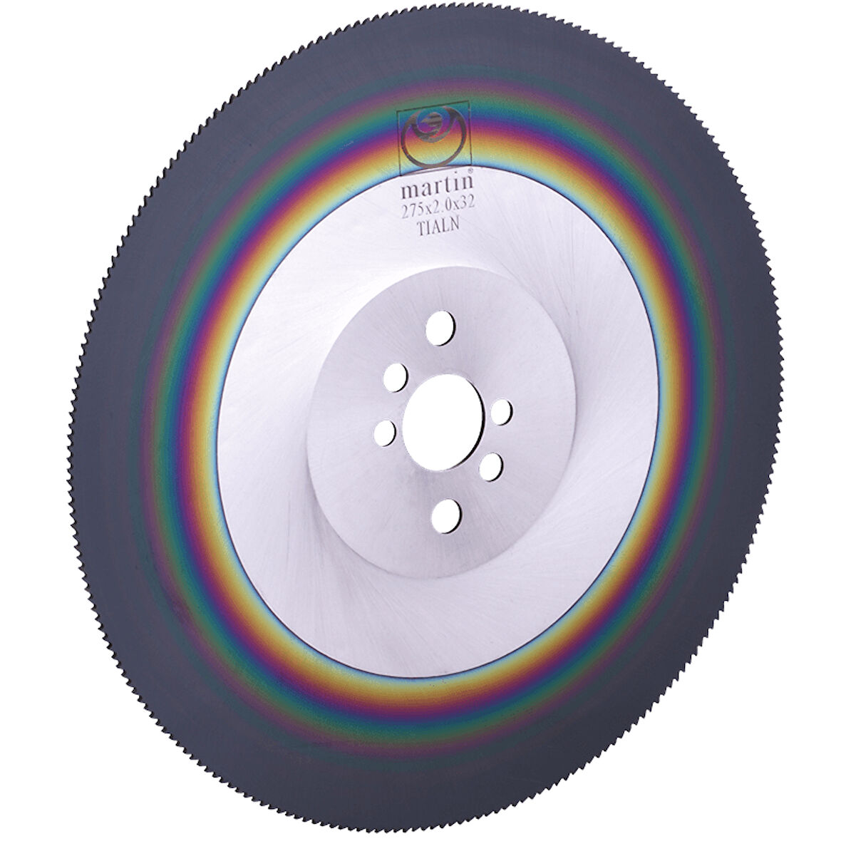 KRABBE 225x1.6x32mm BW diş TIN Kaplamalı - HSS Daire Testere Bıçağı (Demir Alaşımlı Metal Kesimi)