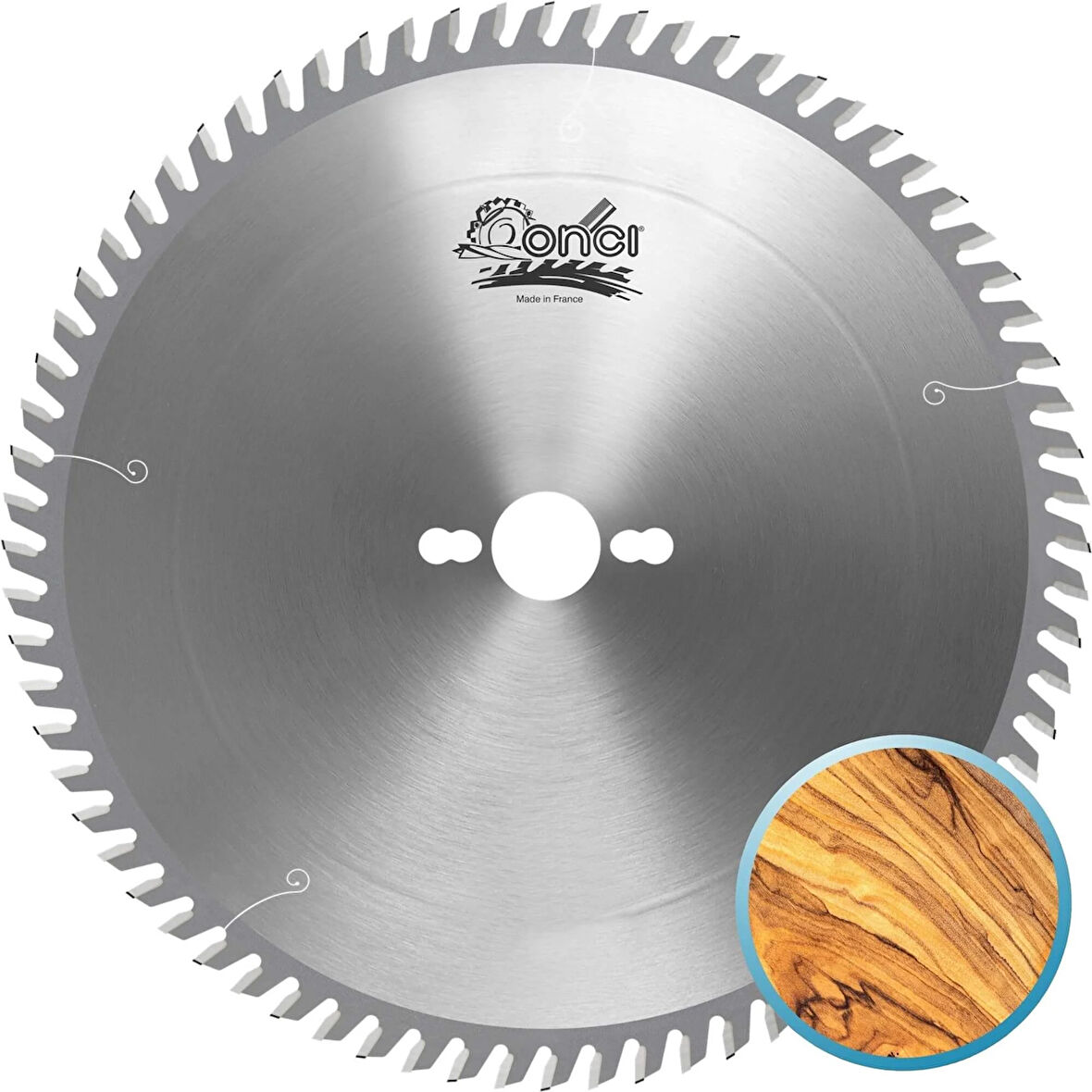 ONCI 250x2.2x30mm 60ATB diş Ahşap Kesici - TCT Elmas Daire Testere (Kontrplak, kereste ve ağaç türü)