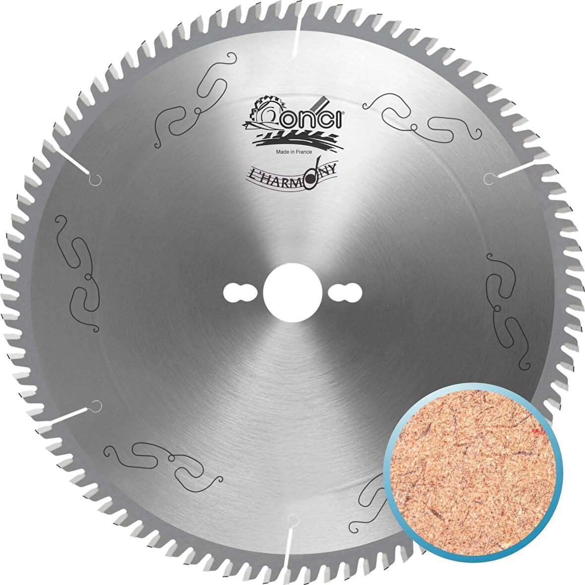 ONCI 200x3x30mm 64TCG diş MDF, Laminant, Suntalam - TCT Elmas Daire Testere Bıçağı (Pozitif Diş)