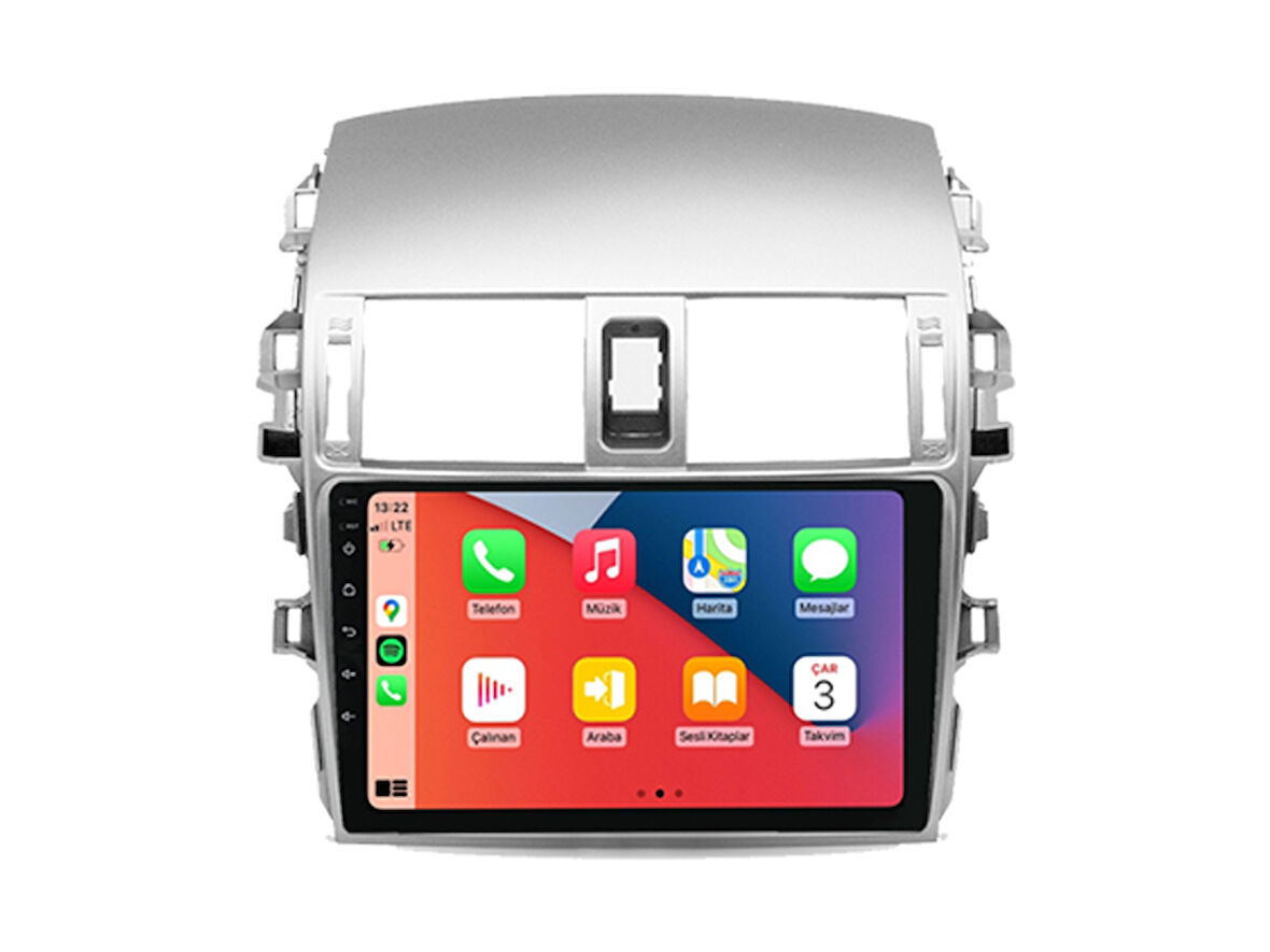 Toyota Corolla Multimedya (2008-2012) 4 GB RAM 64 GB Hafıza 8 Çekirdek Navigatör