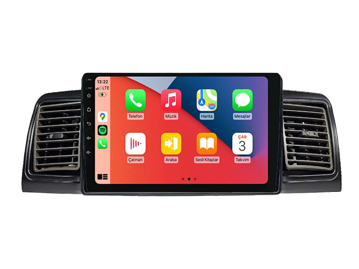 Toyota Corolla Sol Multimedya (2002-2006) 2 GB RAM 32 GB Hafıza 4 Çekirdek Navibox