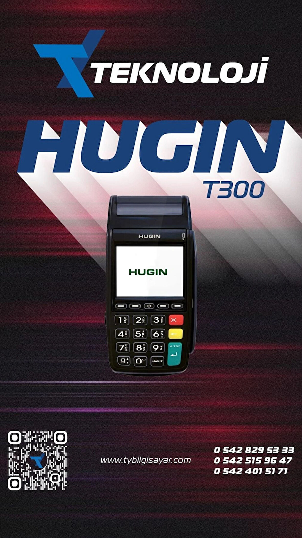 Hugin Tiger T300 EFT/POS Yeni Nesil Yazarkasa