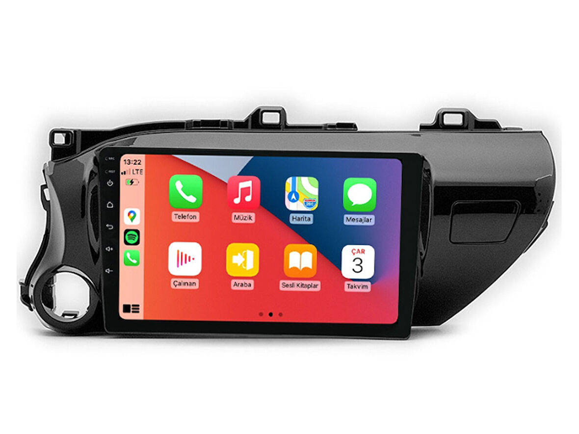 Toyota Hilux Multimedya (2015-2020) 2 GB RAM 32 GB Hafıza 4 Çekirdek FOR-X