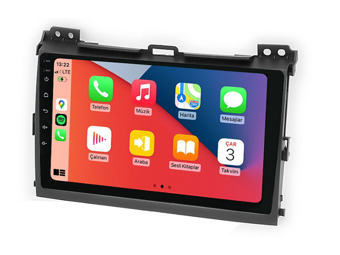 Toyota Prado Multimedya (2004-2009) 4 GB RAM 64 GB Hafıza 8 Çekirdek Cadence