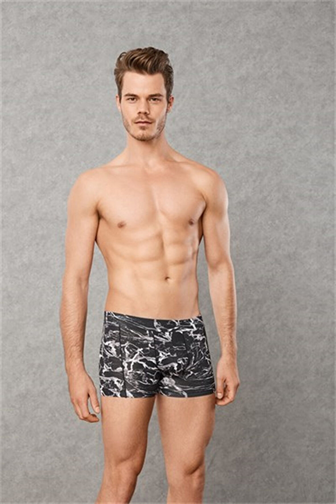Azze Doreanse Erkek Modal Baskılı Boxer 1871