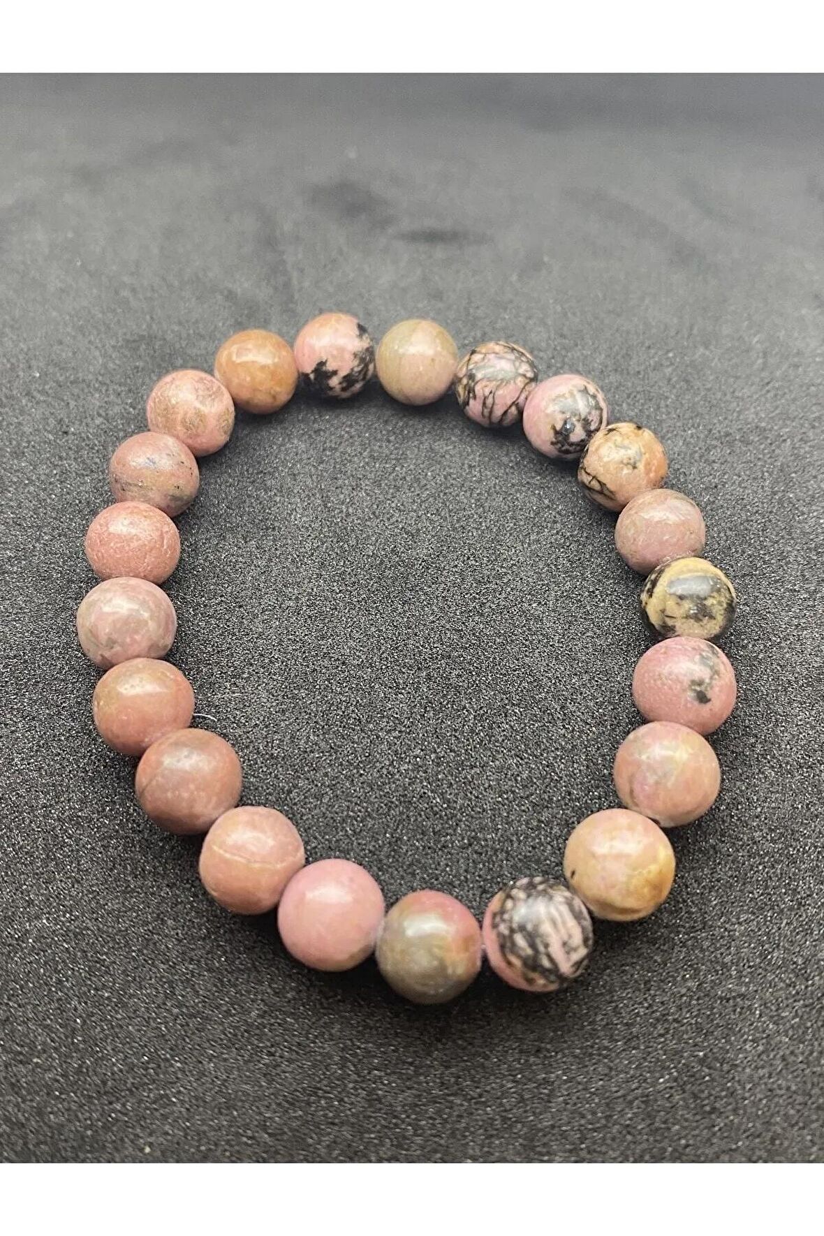 RODONİT DOĞAL TAŞ BİLEKLİK 8MM