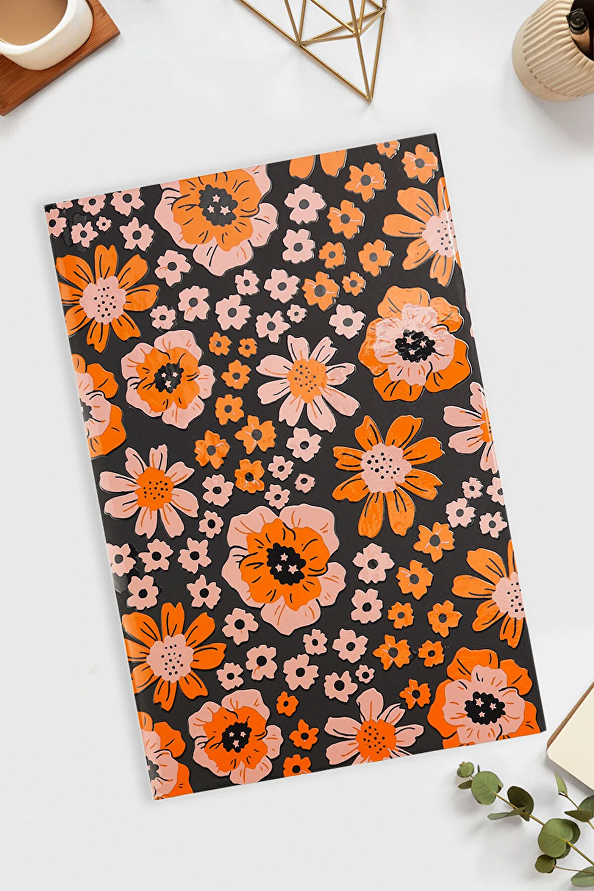 Turuncu Papatya Tasarım Defter