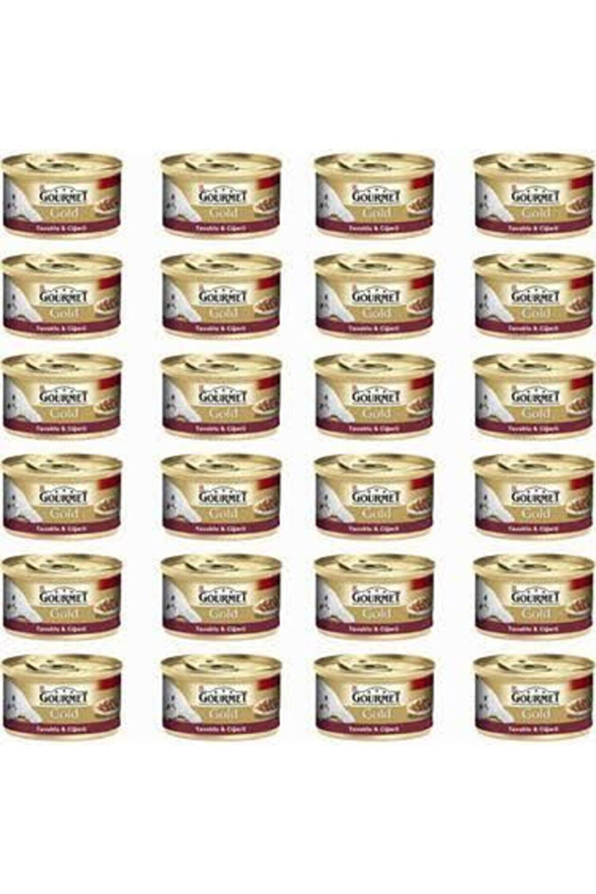 Gourmet Gold Çifte Lezzet Tavuk Ve Ciğer 85*24 Adet