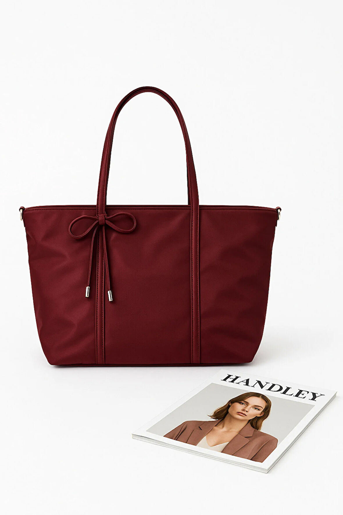 Luxe Bow Tote Omuz Çantası