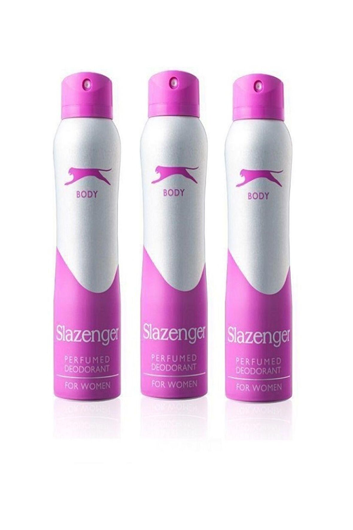 Slazenger Deodorant Pembe Women 150 ML 3LÜ