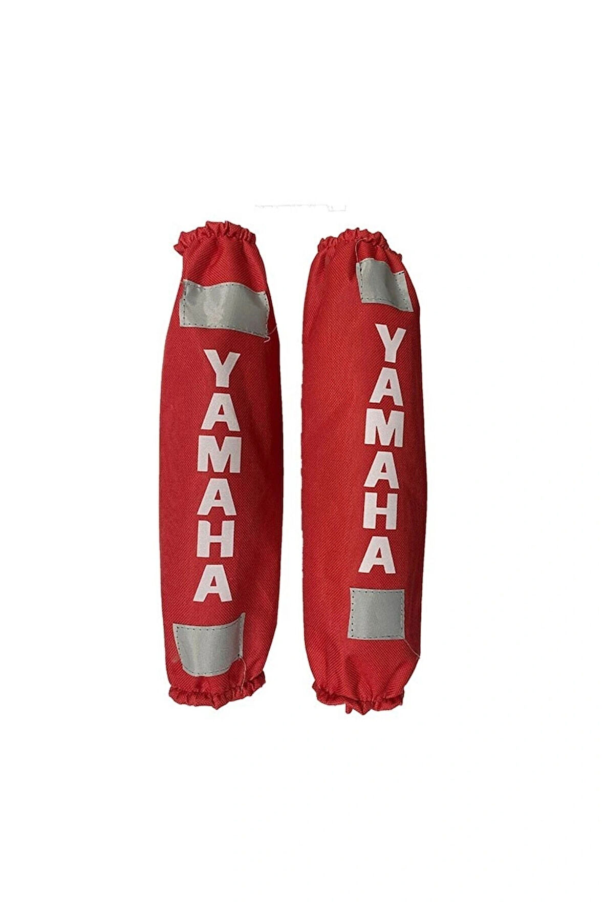 Arka Amortisör Kılıfı Reflektörlü Yamaha Kırmızı Beyaz (29 X 7 Cm)