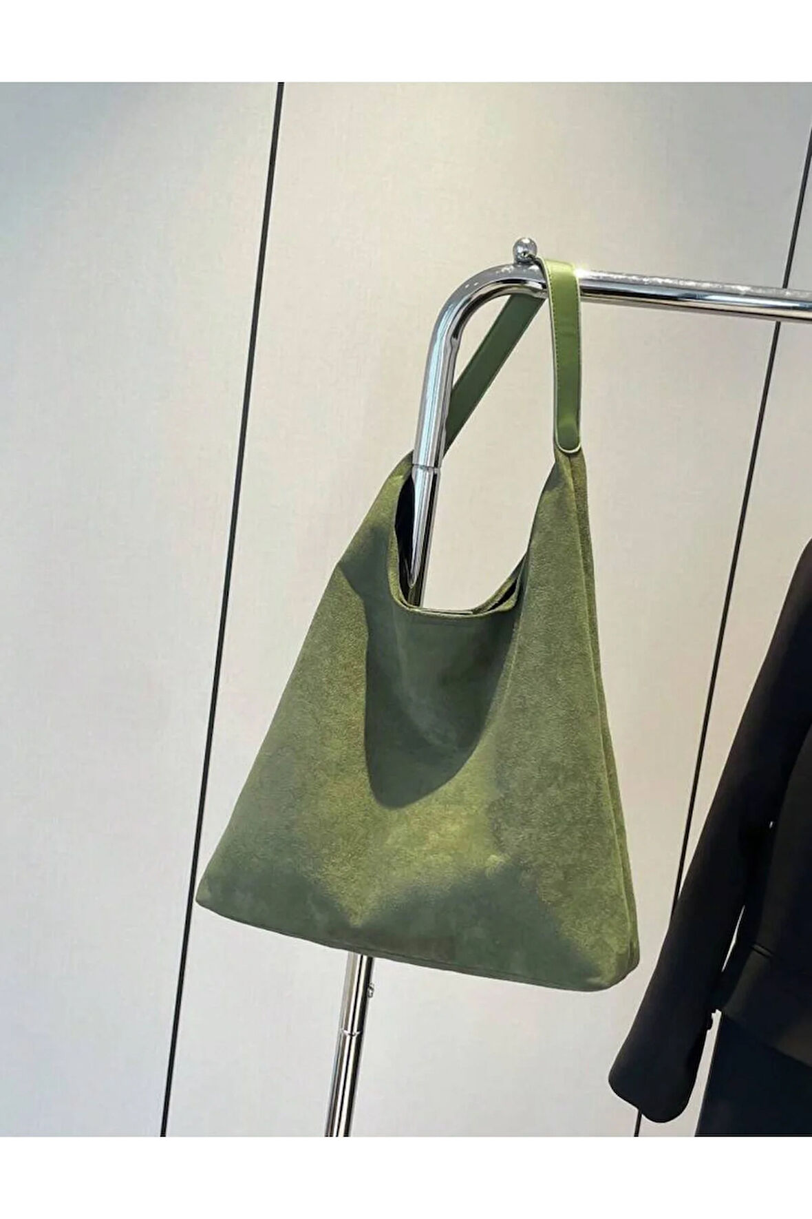 Büyük Kapasiteli Gündelik Tote Çanta Kadınlar Günlük Kullanım Ve İşe Gidiş İçin Trendy Süet Çanta