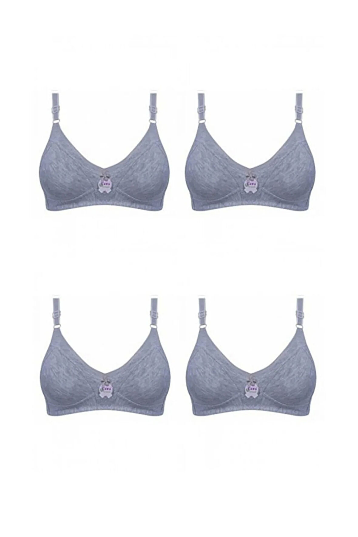 - TACOO Penye Toparlayıcı 4 Adet Beyaz Sütyen 1001