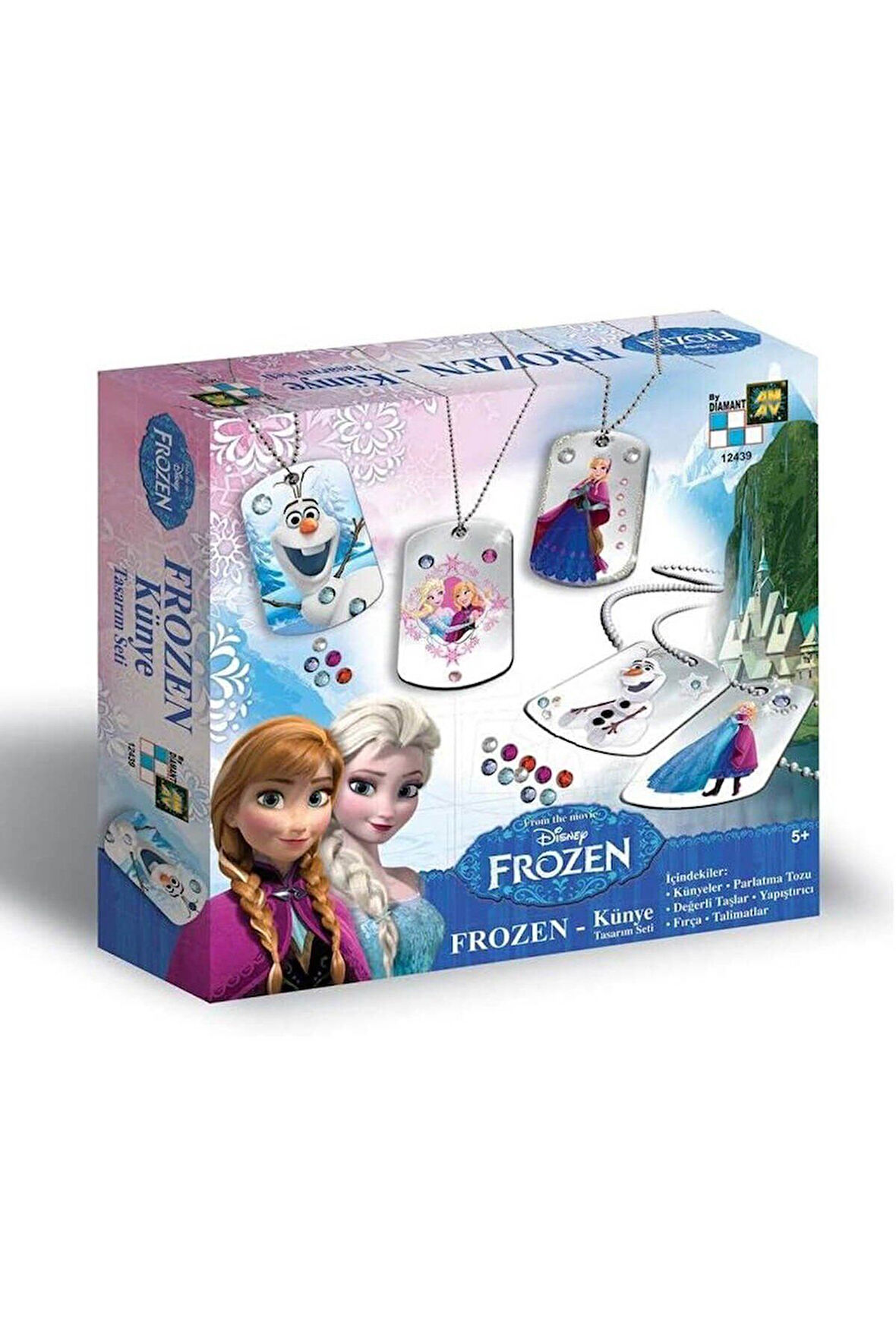 Disney Frozen Künye Tasarım Seti FR12439