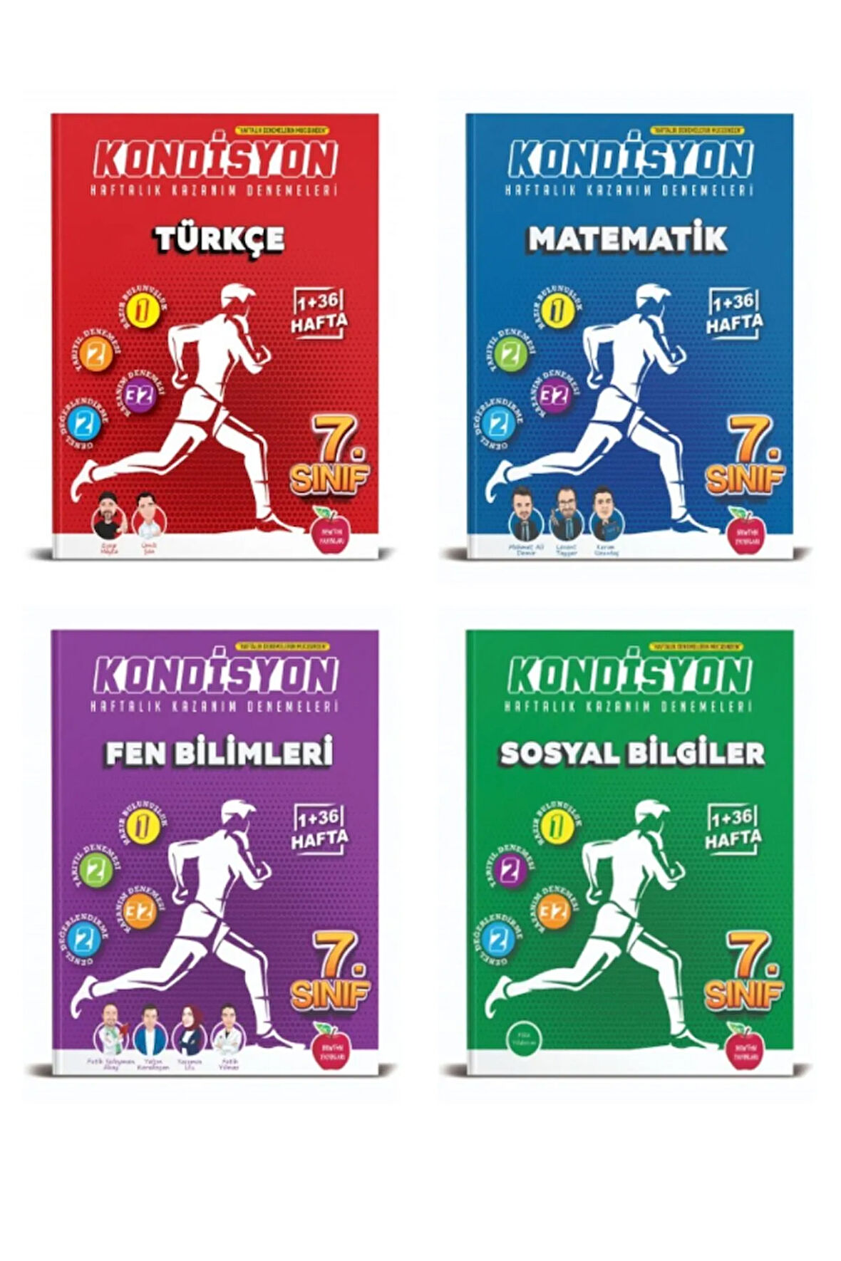 7.sınıf Kondisyon 4'lü T,m,f,s Deneme Seti Hediyeli