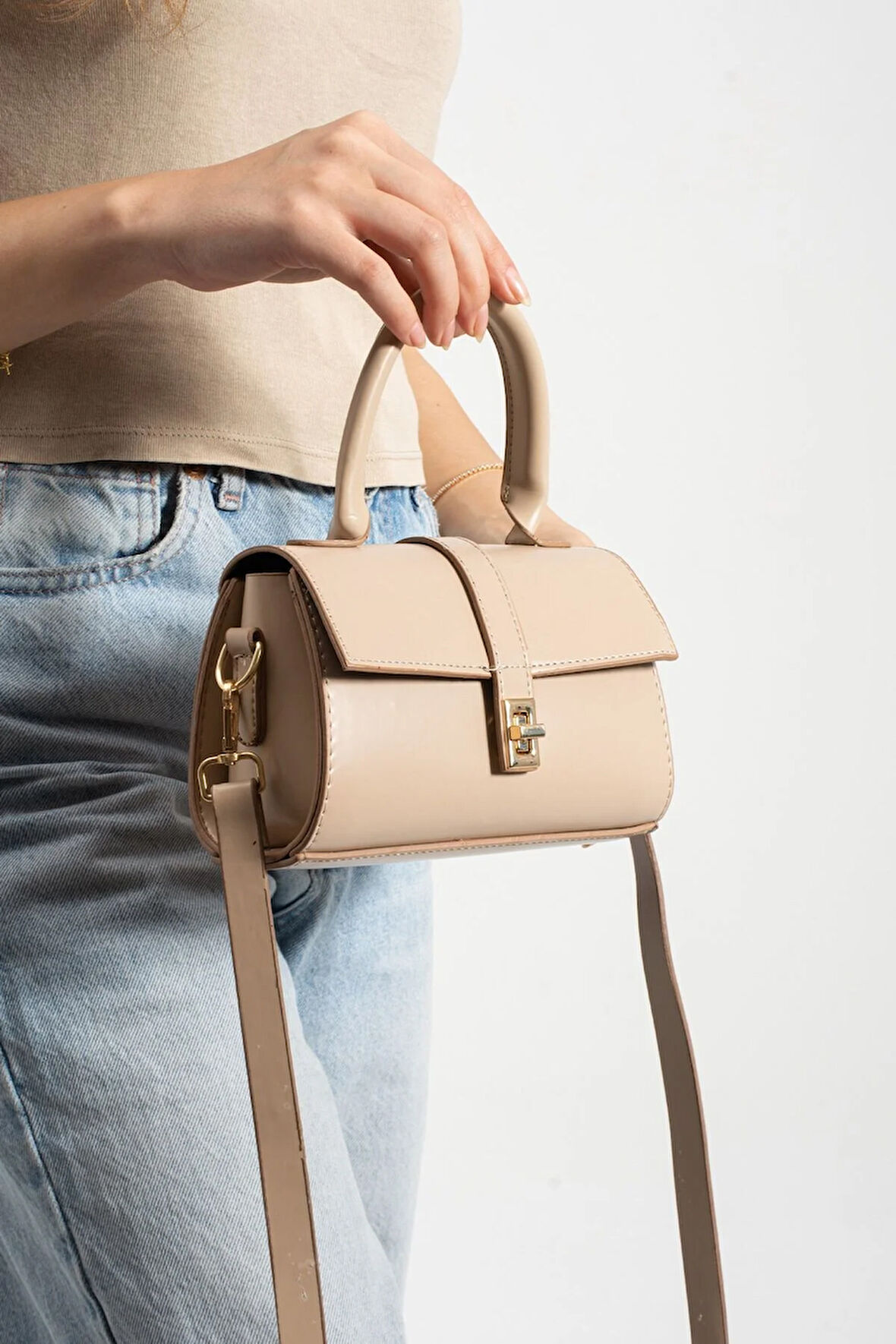 stylish design kadın el ve omuz çantası
