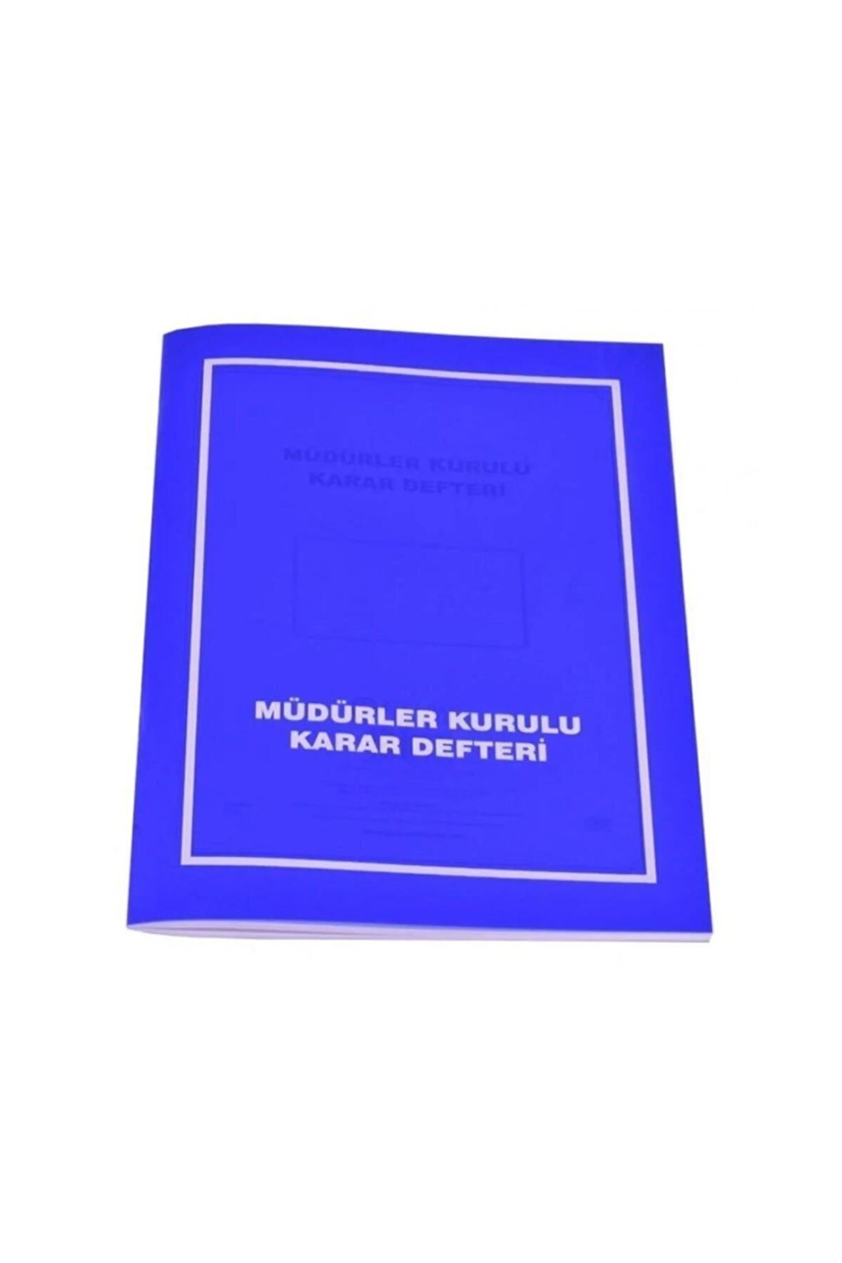 Müdürler Kurulu Karar Defteri Plastik Kapak 21x30