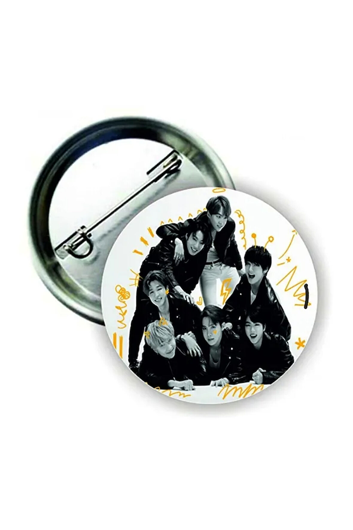Bts K-pop Buton Rozet