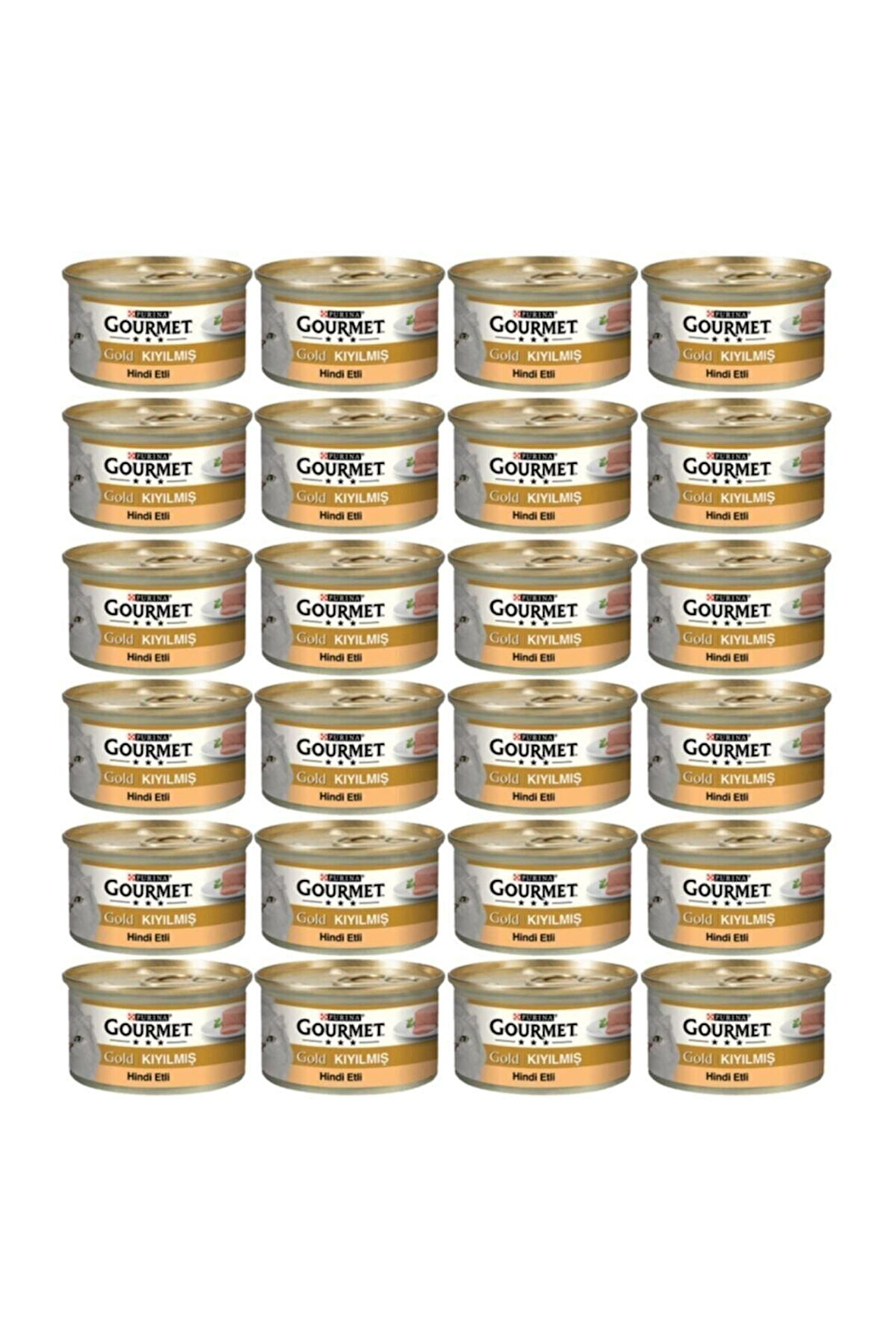Gourmet Gold Kıyılmış Hindi Etli Kedi Konservesi 85gr X 24 Adet