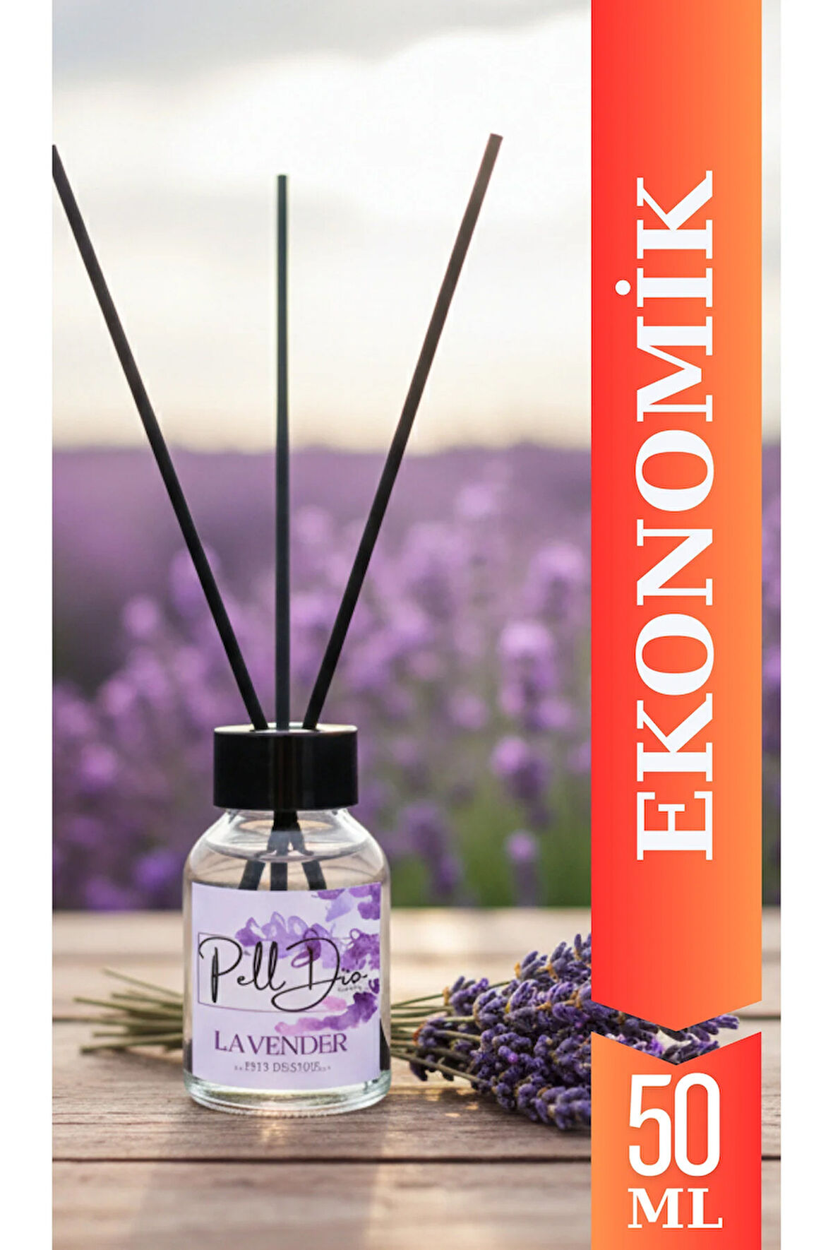 Lavanta Eko Çubuklu Oda Kokusu - Kokulu Çubuk 50ml