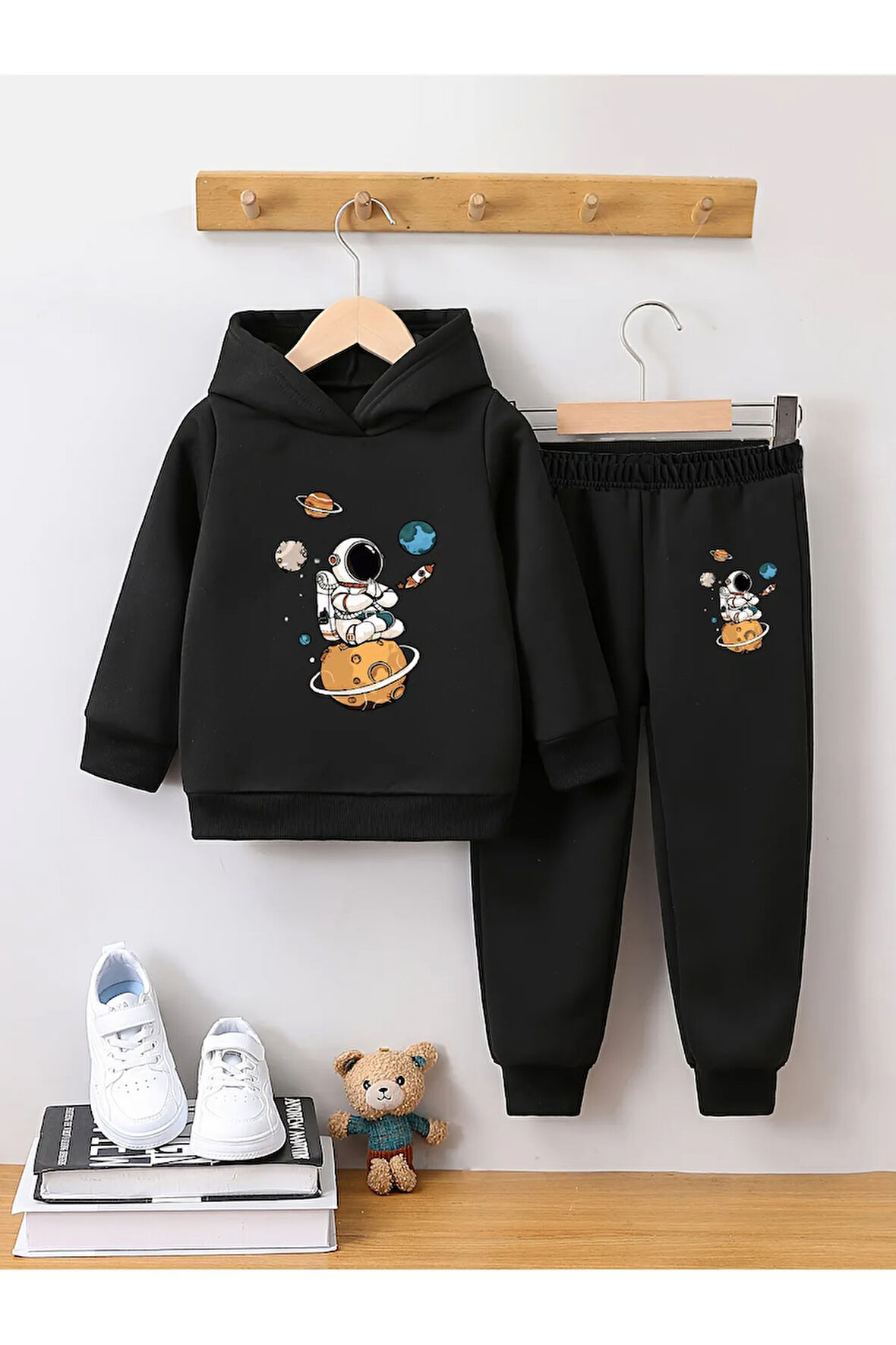 Astronot Premium 3. İplik Compact Sweatshirt & Eşofman Takımı - 2 Parça Spor Takım