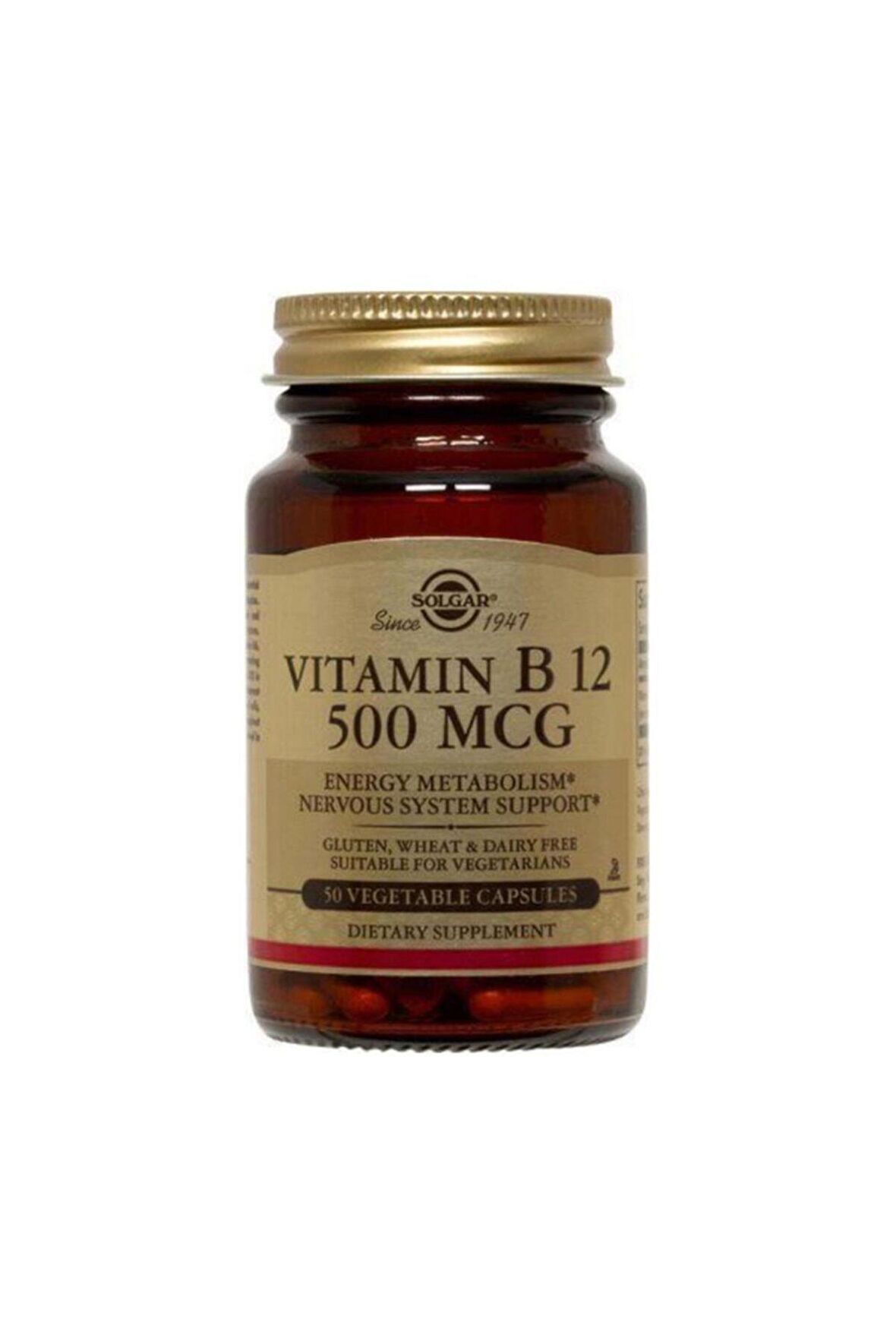 Vitamin B12 500 Mcg 50 Kapsül
