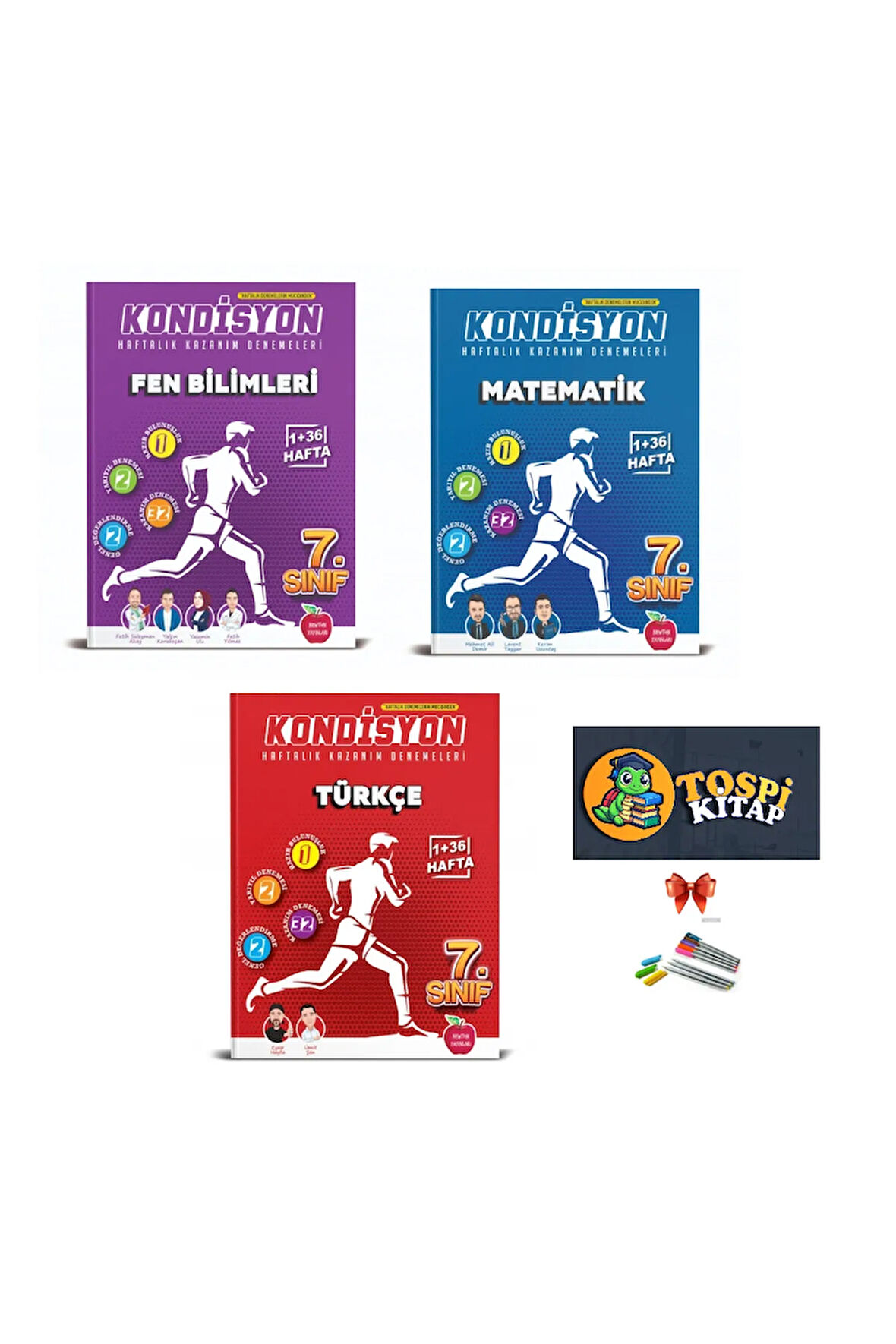 YENİ----7.SINIF KONDİSYON +FEN BİLİMLERİ + TÜRKÇE + MATEMATİK DENEMESİ 37 HAFTA