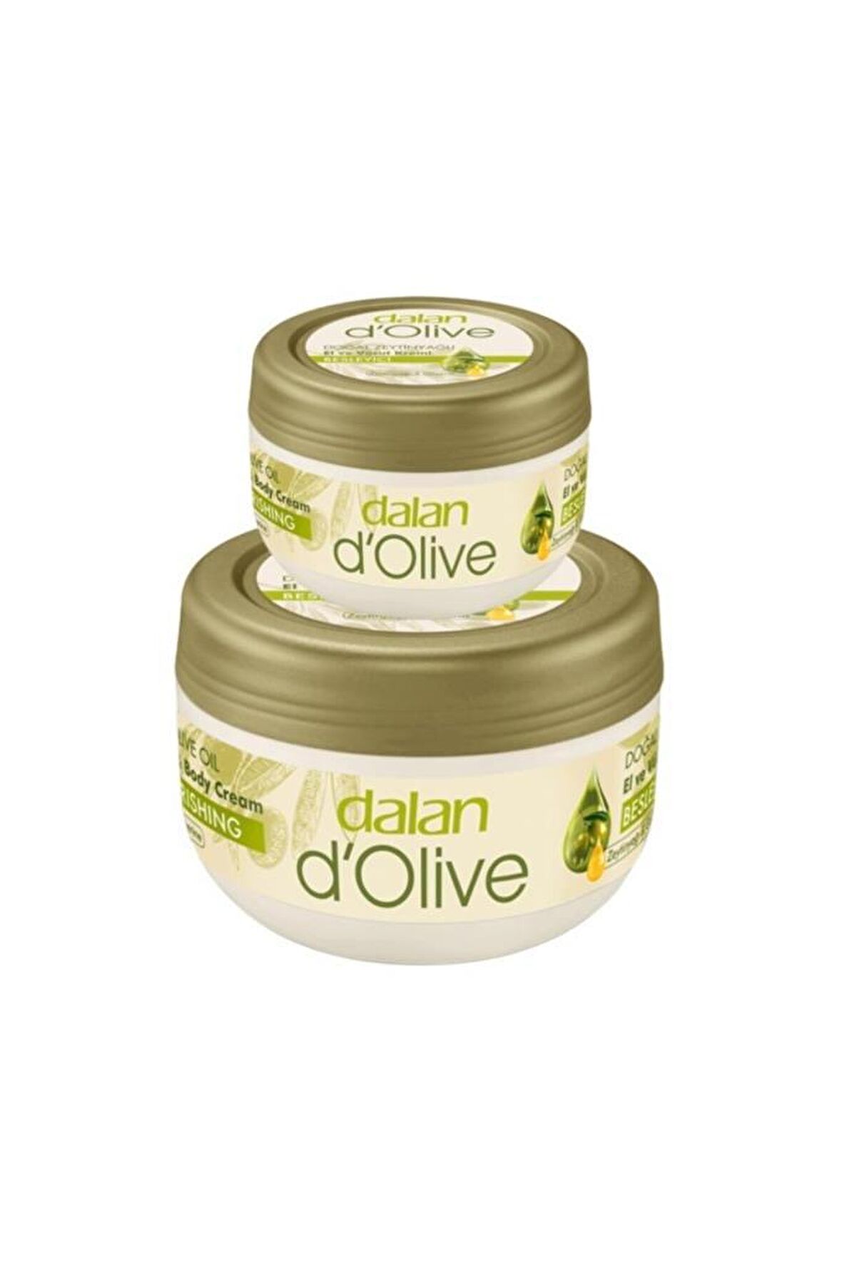 Dalan D'olive Doğal Zeytinyağlı Besleyici Kremi 300ml+150ml Set