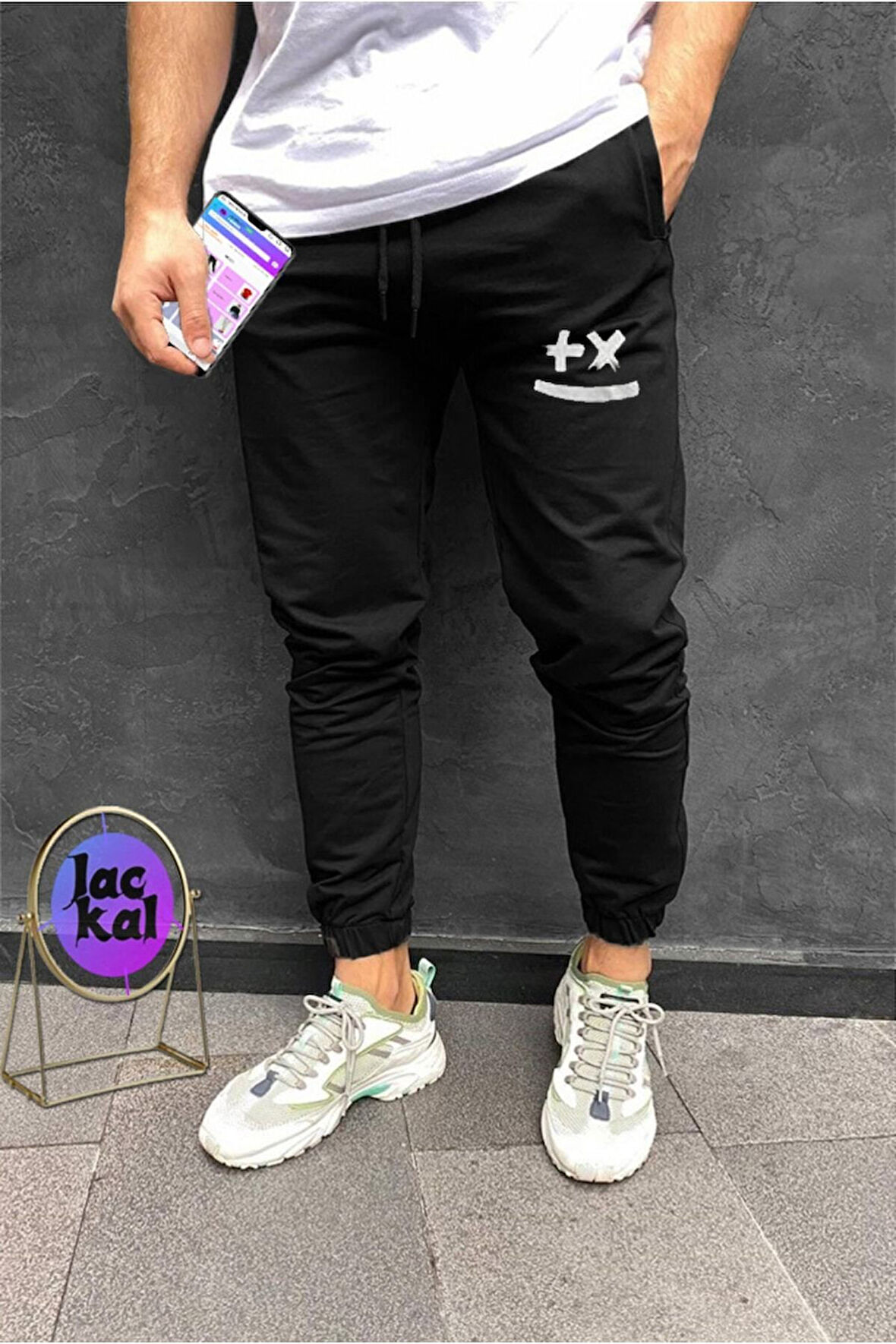 LUNAVISTA Erkek Slim Fit Jogger Eşofman Altı