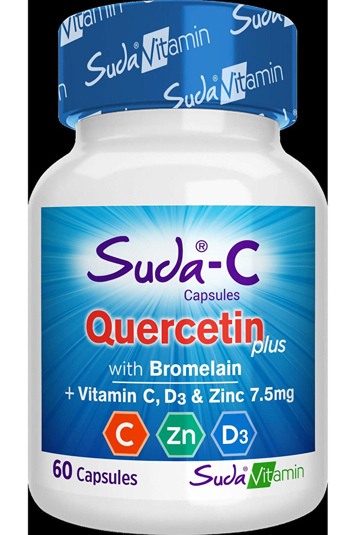 Suda Vitamin Suda-C Quercetin Plus 30 Kapsül